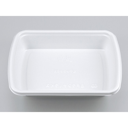 シーピー化成 弁当容器 BFランチ1ライスホワイト 本体 発泡画像