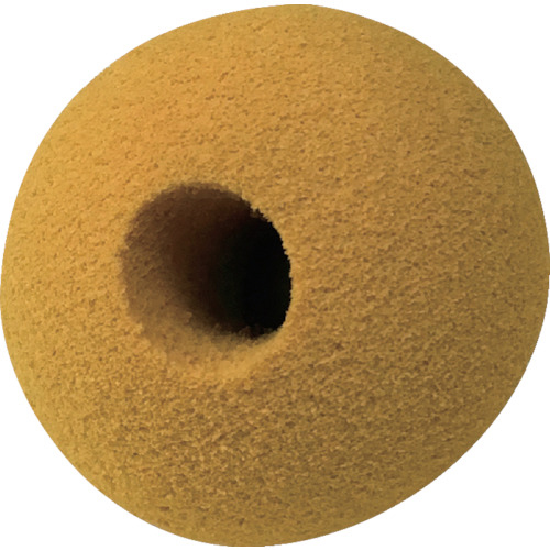 安心ｸｯｼｮﾝ ﾎﾞｰﾙ型 65mm 穴あき ｲｴﾛｰ 1ｾｯﾄ(4個)画像