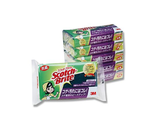 スコッチブライト　ウレタンスポンジたわし　5個パック画像