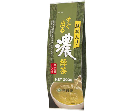抹茶入り　すぐ出る濃緑茶　200g画像