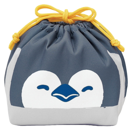弁当袋 ぎゅっとランチきんちゃく ペンギン画像