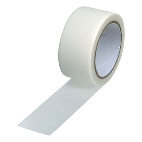 トラスコ中山 弱粘着養生用テープ ホワイト 25mm×25m JYT2525W画像