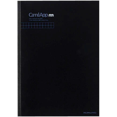 ノートブックＣａｍｉＡｐｐＡ５（見開きＡ４）４０枚画像