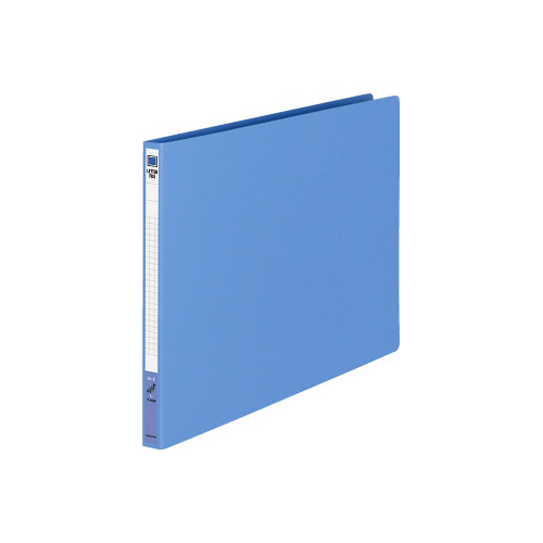 レターファイル（色厚板紙）　Ｂ４横　青　１冊画像