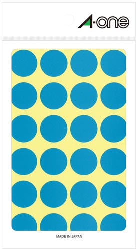 カラーラベル　丸型　２０ｍｍ径　空画像