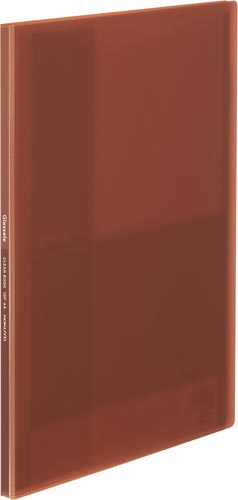 クリヤーブックグラッセルＡ４　１０枚ブラウン×１０画像