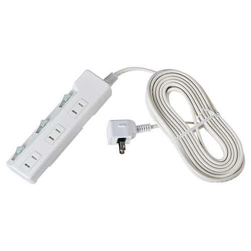 耐雷ｽｲｯﾁ付ﾀｯﾌﾟ 3個口 5m 1個画像