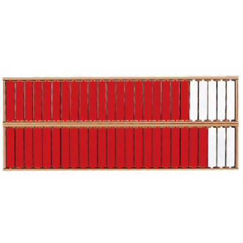 回転名札板(50名用)･鉄･233X585mm 1台画像