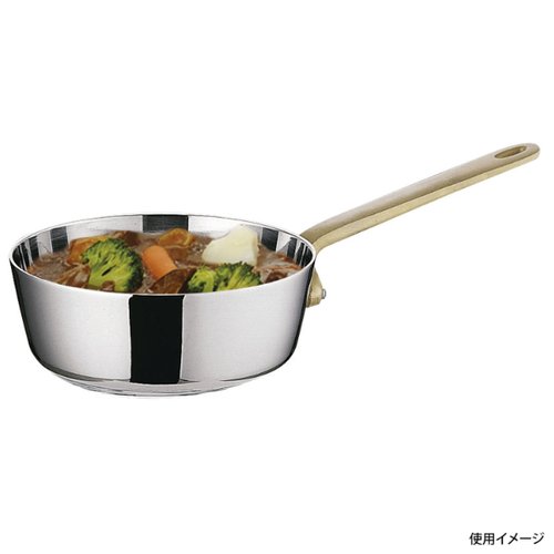 プチテーパーパン 片手・浅型鍋 8cm(蓋なし) トーダイ