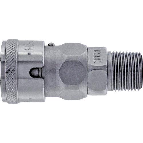 ﾊｲｶﾌﾟﾗ BL 鋼鉄製 ﾆﾄﾘﾙｺﾞﾑNBR相手側取付ｻｲｽﾞRc1/2 1個画像