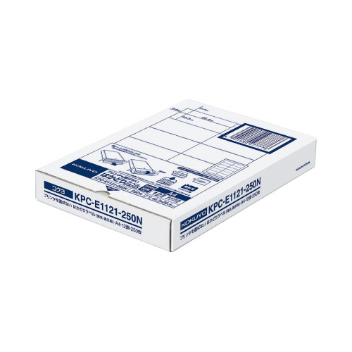 プリンタ兼用　はかどりラベル　１２面　２５０枚画像