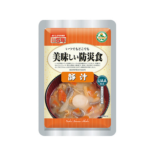 美味しい防災食　（５０食入）　豚汁画像
