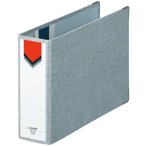 ｽﾓｰﾙﾌｧｲﾙ A5ﾖｺ 2穴 270枚収容 背幅60mm ｸﾞﾚｰ 1冊画像