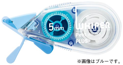 修正テープ　ホワイパープチ　6mm　グリーン10個 緑色の修正テープが並んでいるパッケージの様子