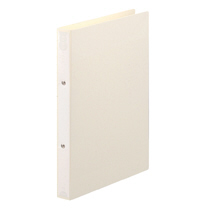 ﾘﾝｸﾞﾌｧｲﾙ A4ﾀﾃ 2穴 180枚 ﾘﾝｸﾞ内径25mm 背幅31mm ｵﾌﾎﾜｲﾄ 1ｾｯﾄ(10冊)画像