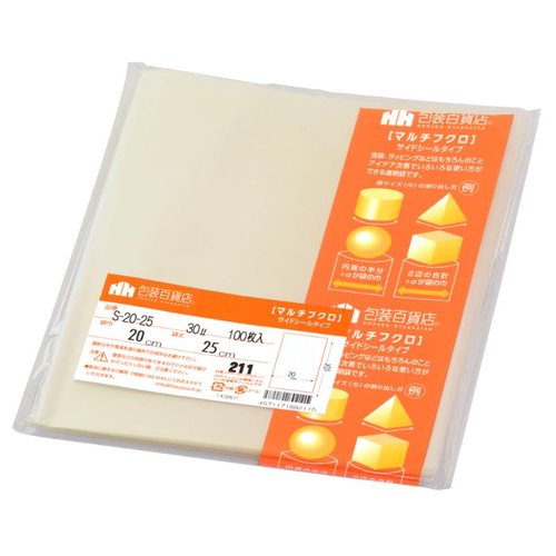 テープ無 OPP袋 32-7074 マルチフクロ S-20-25 100枚入 ササガワ画像