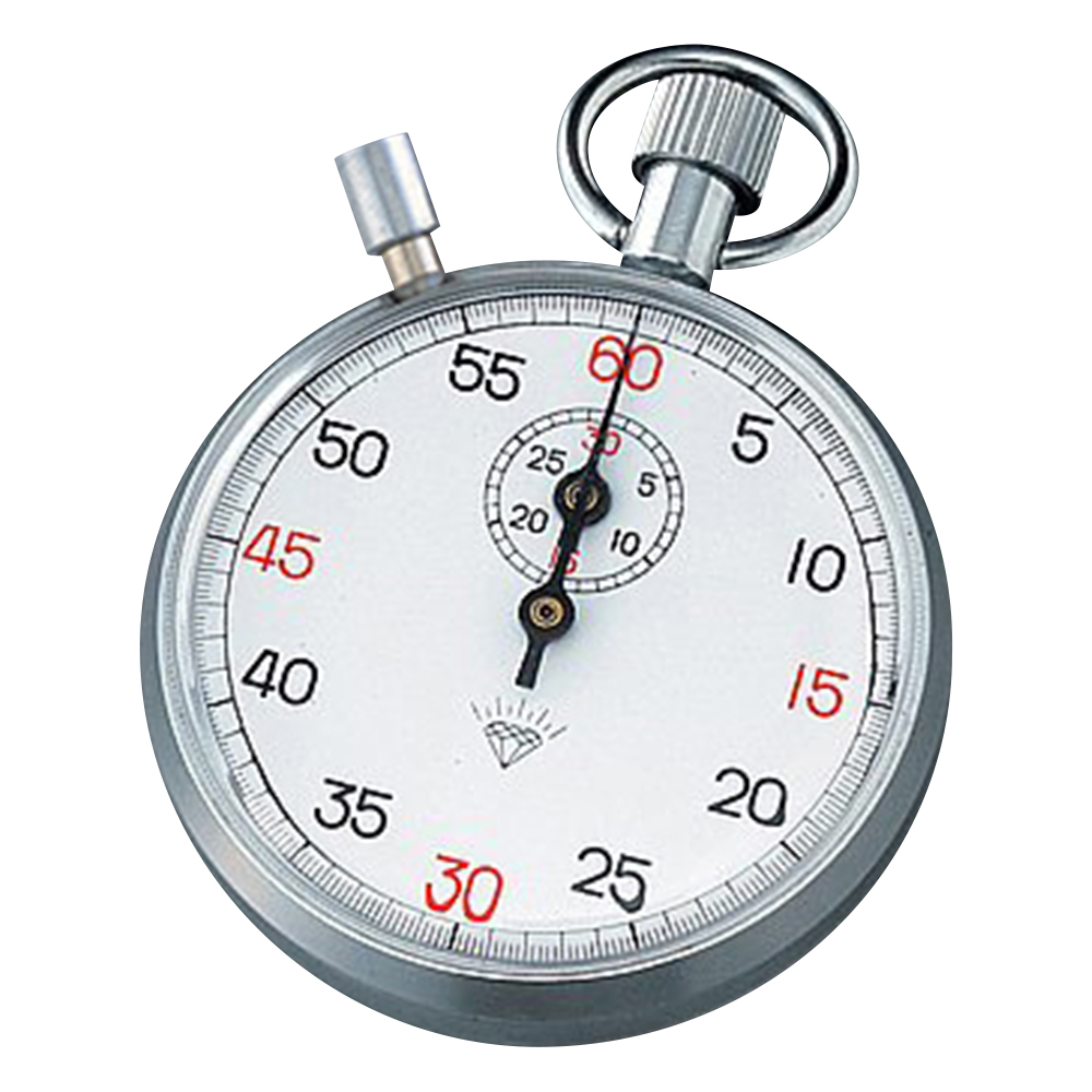 ストップウォッチ(手巻き式)　30分計