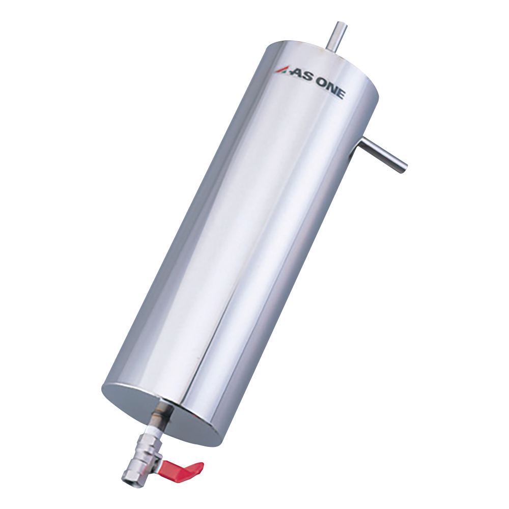 コールドトラップ（ステンレス製）　下部バルブ画像