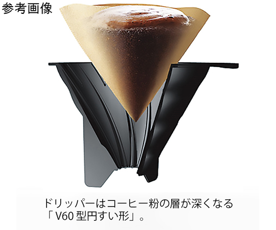 V60 ドリップイン 24個入 鮮やかな包装デザインが施された側面からの角度