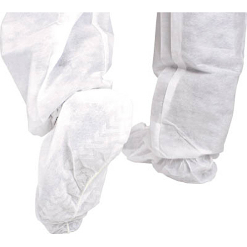 ｼｭｰｽﾞｶﾊﾞｰ ﾎﾜｲﾄ 滑り止め付 1袋(50足)画像