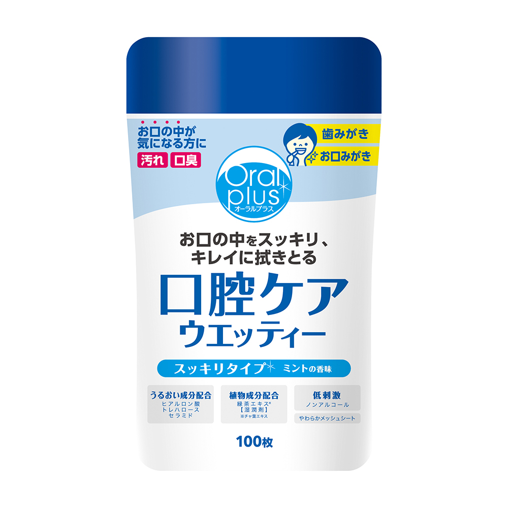 口腔ケアウェッティー　オーラルプラス　スッキリタイプ　ボトル入り画像