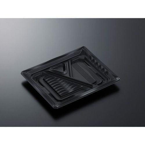 中央化学 弁当容器 CT いろは 23-19L BK 本体画像