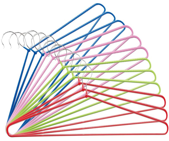 すべり落ちにくいハンガー 12本組画像