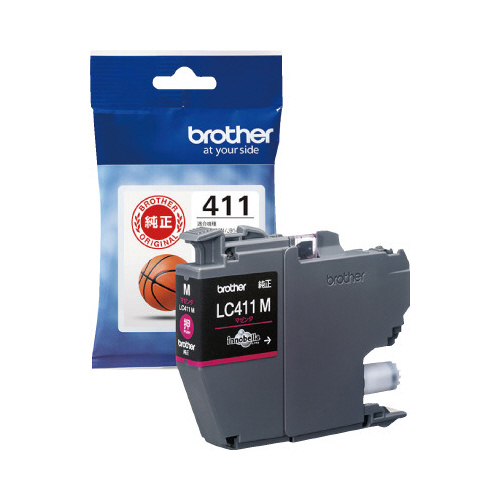 純正インク　ＬＣ４１１Ｍ　マゼンタ画像