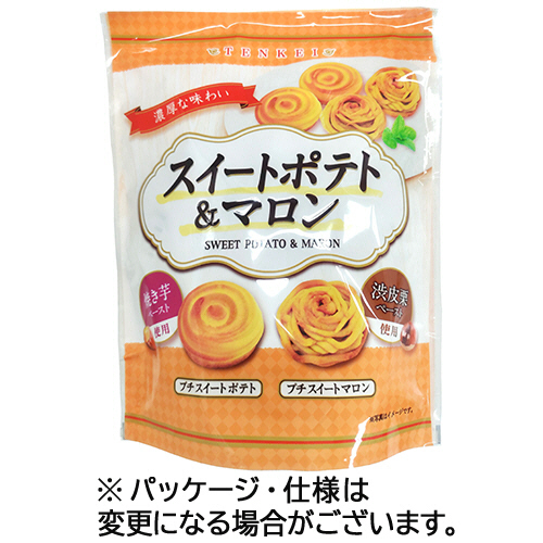 ｽｲｰﾄﾎﾟﾃﾄ&ﾏﾛﾝ 80g 1ｾｯﾄ(12ﾊﾟｯｸ)