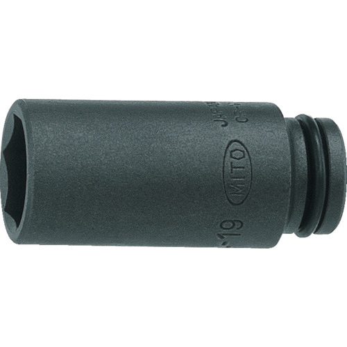 3/8　インパクトレンチ用　ソケット　ロング　19mm　1個画像