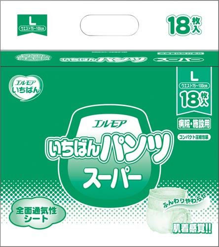 エルモアいちばん　パンツスーパーＬ１８枚×６画像