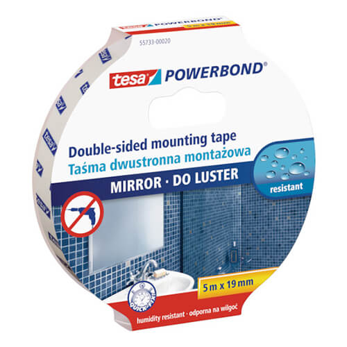 テサテープ 汎用両面テープ 55733 白 19mm×5m 55733195画像