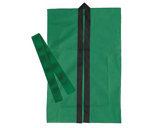 ロングハッピ不織布 緑 J(ハチマキ付)画像
