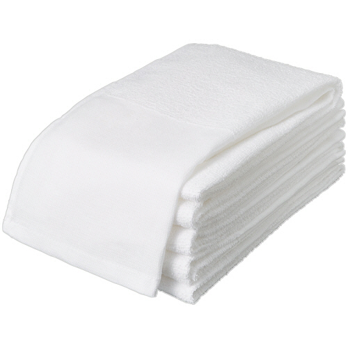 ﾛﾝｸﾞﾀｵﾙ ﾎﾜｲﾄ 1ﾊﾟｯｸ(5枚)画像