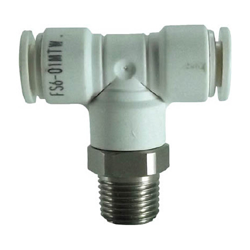 ﾀｯﾁｺﾈｸﾀｰﾌｧｲﾌﾞ ﾒｲﾙﾌﾞﾗﾝﾁﾃｨ(ﾎﾞﾜｲﾄﾎﾞﾃﾞｨｰ)6mm･R1/8 1個画像