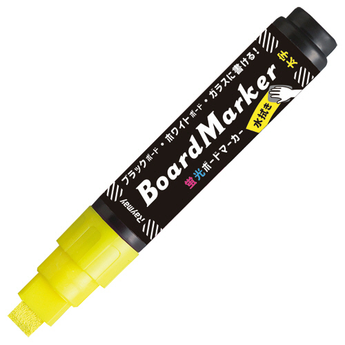 蛍光ﾎﾞｰﾄﾞﾏｰｶｰ 太字 ｲｴﾛｰ 1本画像