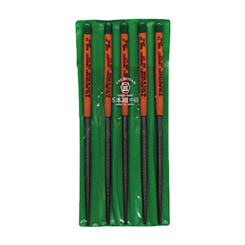 組ﾔｽﾘ 5本組(215mm) 丸 中目 1ﾊﾟｯｸ(5本)画像