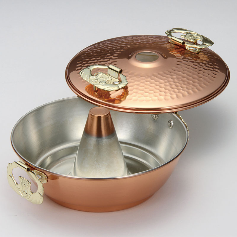 テーブル用品 銅ミニホーコー鍋画像