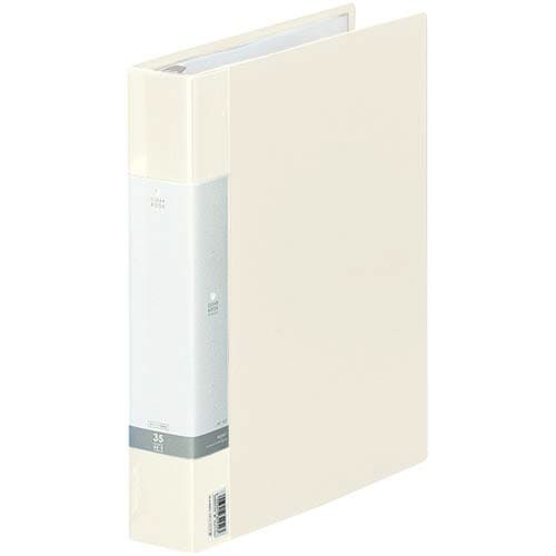 クリヤーブック交換式　白　Ａ４縦背幅５０ｍｍ６冊画像