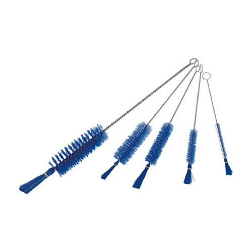 理化学ﾌﾞﾗｼ 注射器用 PBT毛 ｽﾃﾝﾚｽ柄5cc用 1本画像