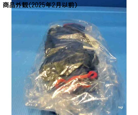 作業用手袋 3双入り パッケージが開いて並べられた3双の手袋が見える状態