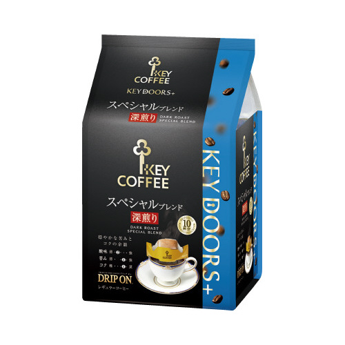 ＫＥＹＤＯＯＲＳ＋ドリップオン深煎り１０Ｐ画像
