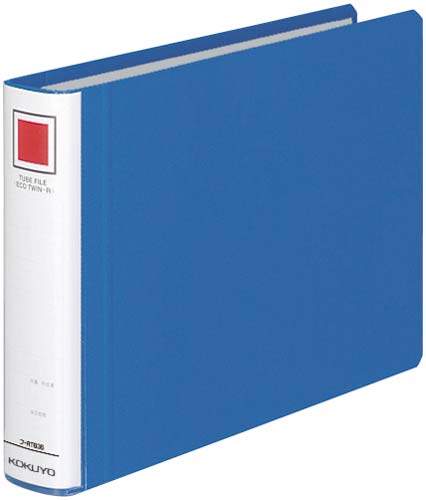 チューブエコツインＲ青Ｂ５横背幅４５ｍｍ１２冊以上画像