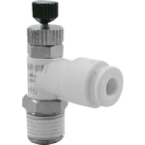 ﾌｧｲﾌﾞﾐﾆｽﾋﾟｰﾄﾞｺﾝﾄﾛｰﾗα 白ﾒｰﾀｰｲﾝ4mm R1/8 1個画像