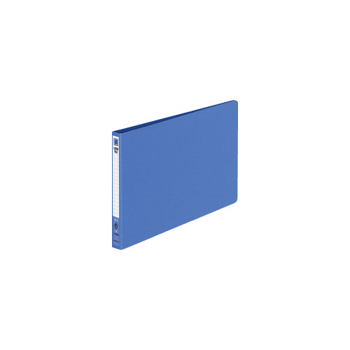 レバーファイルＺ式色厚板紙Ａ５横　１２０枚収容青
