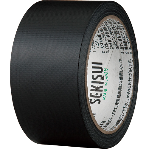 ﾌｨｯﾄﾗｲﾄﾃｰﾌﾟ No.738 50mm×25m つや消し黒 1ｾｯﾄ(30巻)画像