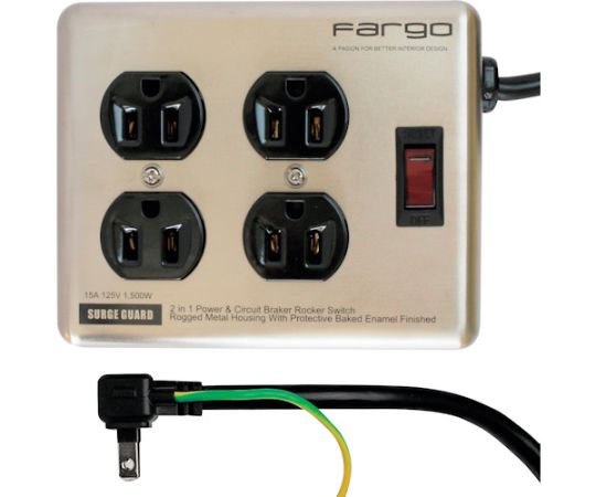 スチールタップ AC4個口 シルバー画像