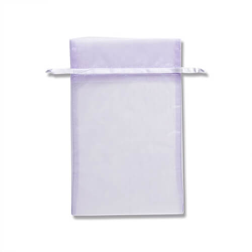 オーガンジーバッグ Ｌ ラベンダー １０枚画像