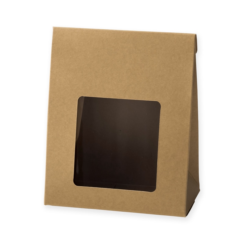 クラフトギフトＢＯＸ　窓付角底Ｌ画像
