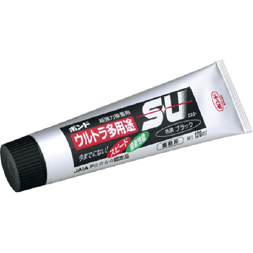 ﾎﾞﾝﾄﾞｳﾙﾄﾗ多用途SU 120ml(箱) 黒 1本画像